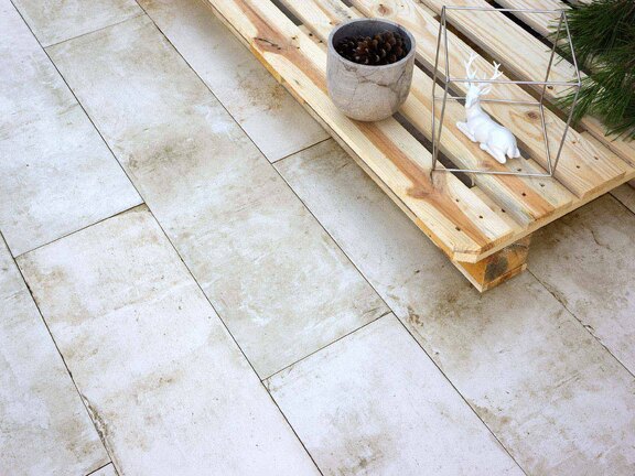 Travertinlook tegels 